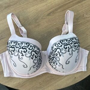 Ambrielle 40D light purple lace bra